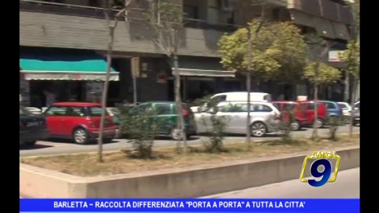 BARLETTA | Raccolta differenziata "porta a porta" per tutta la città