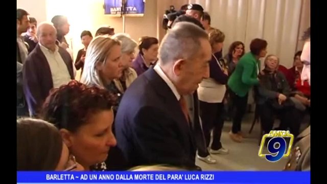 BARLETTA | Un anno dalla morte del parà Luca Rizzi