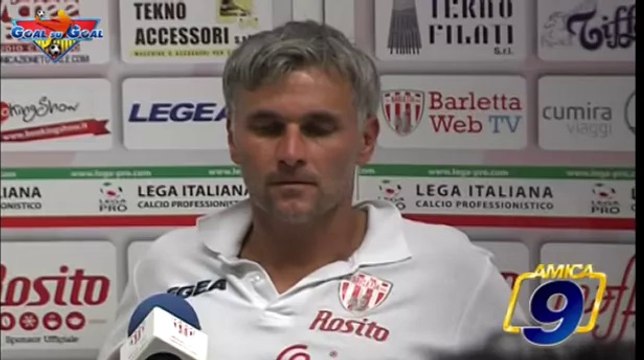 Barletta - Benevento 0-1 | Post Gara Marco Sesia - Allenatore Barletta