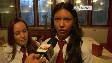 CAMERIERE SALVANO BIMBA DAL SOFFOCAMENTO