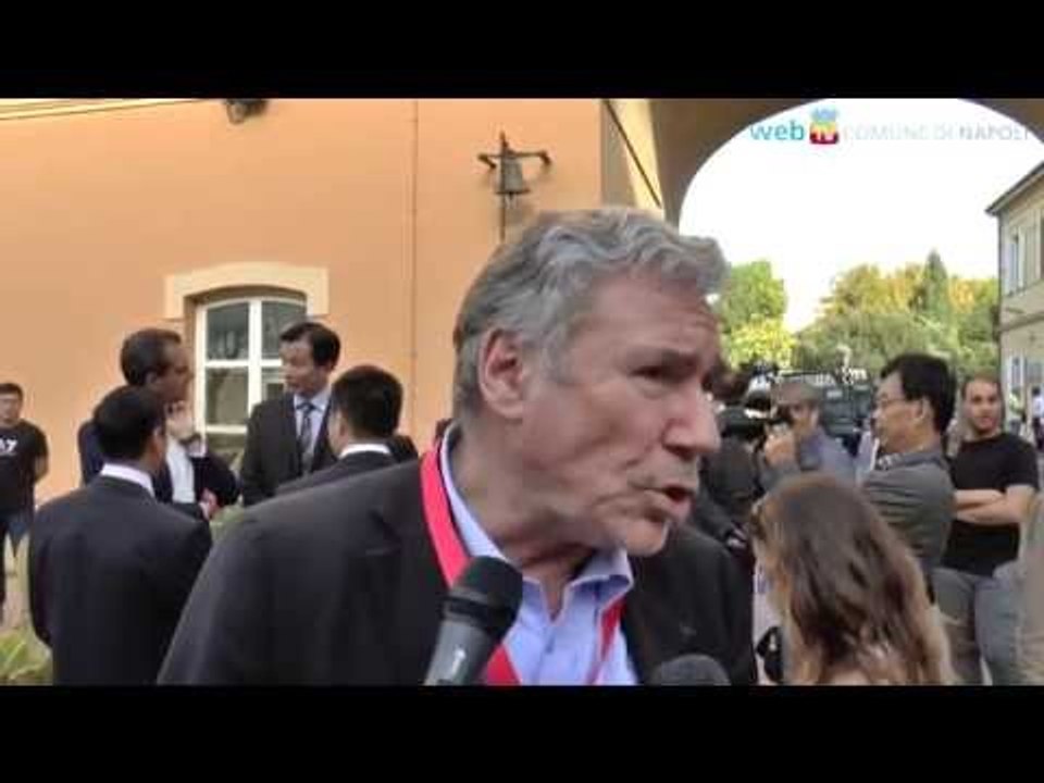 Napoli - Italia e Cina si incontrano a Città della Scienza (13.10.14)