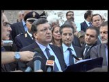 Pompei (NA) - La visita di Barroso agli scavi: 