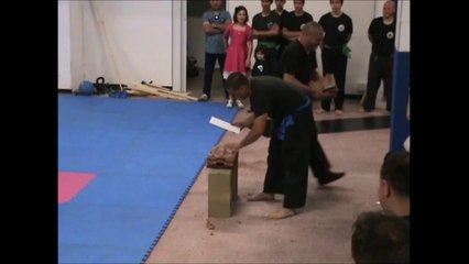 Kung Fu vietnamita rottura Tegole provateci  a casa se ci riuscite!!!!!!!