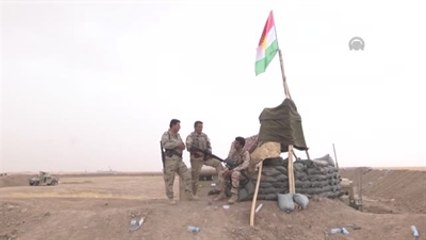 Peşmergeler, Işid'in Yerleştirdiği Patlayıcıları Temizliyor