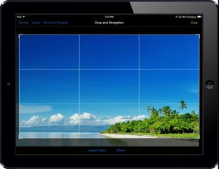 Apple iOS7 - Crop a Photo
