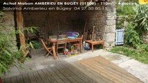 A vendre - maison - AMBERIEU EN BUGEY (01500) - 4 pièces - 110m²