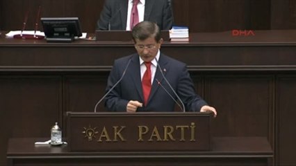 Başbakan Davutoğlu Partisinin Grup Toplantısında Konuştu 2