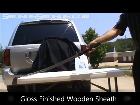 Swordsswords Last Samurai Musashi Sword Katana Cutting Test Review 1060 Carbon Steel Battle Ready