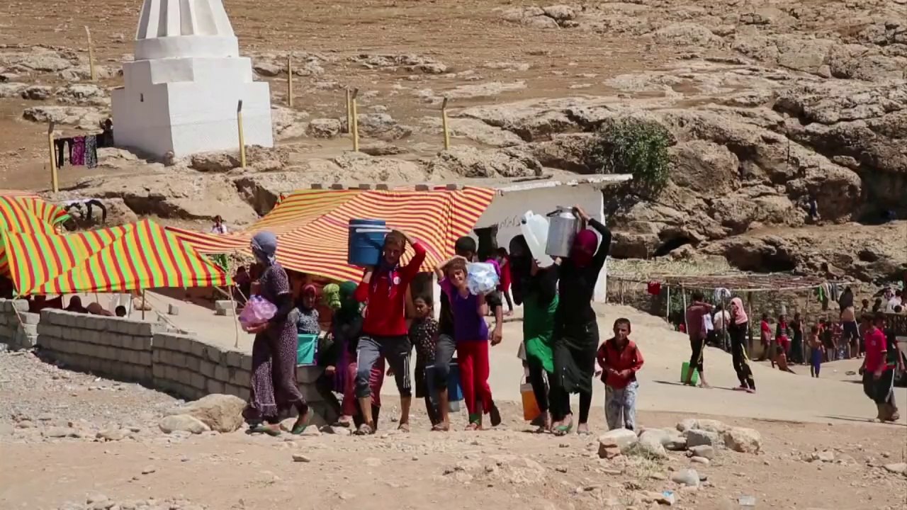 Dem IS-Terror entkommen: Jesiden schildern Drama im Irak