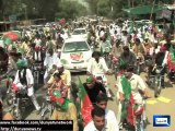 Dunya News - PTI convoys from various cities leave for Islamabad to kick start 'Azadi March'