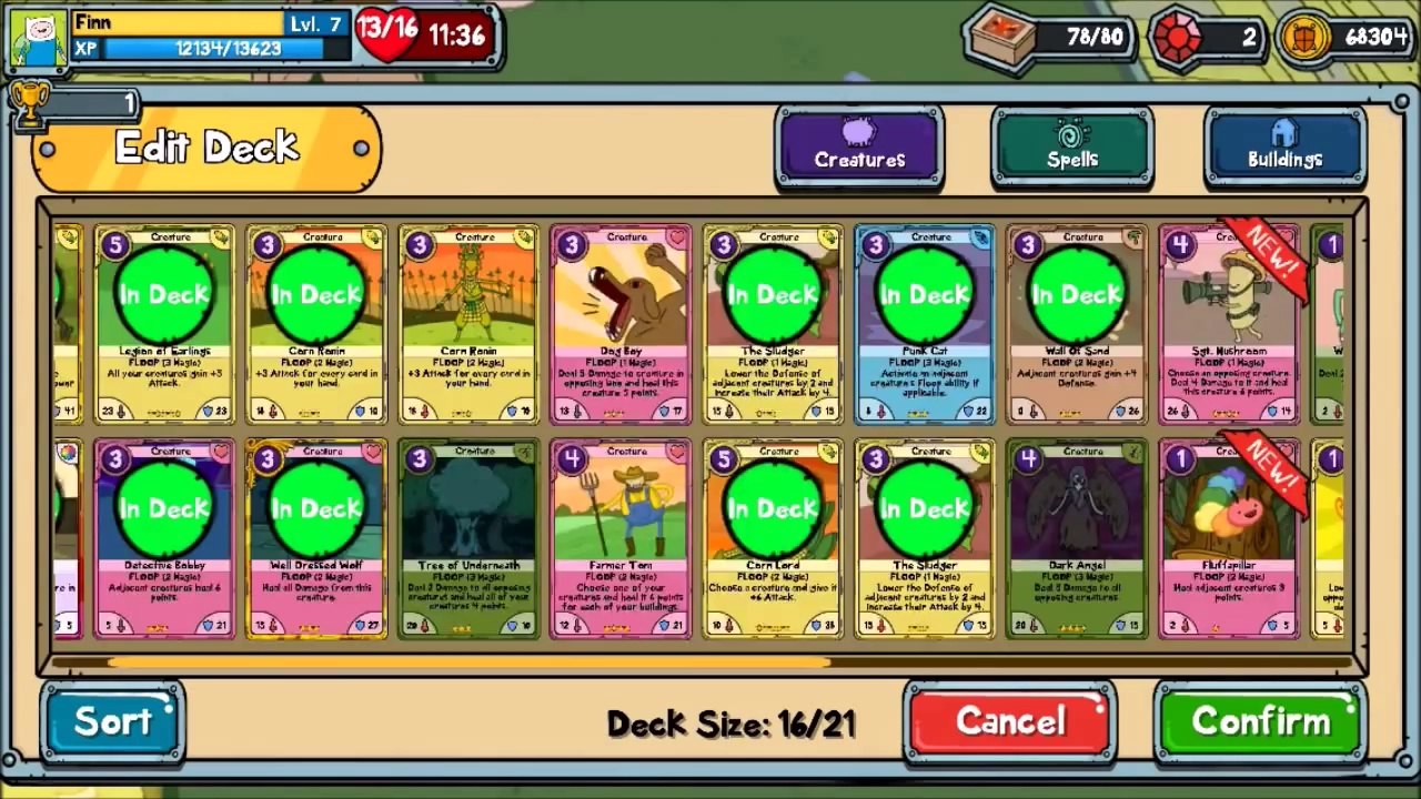 Adventure Time Card Wars Tournaments Ep.1 New Update