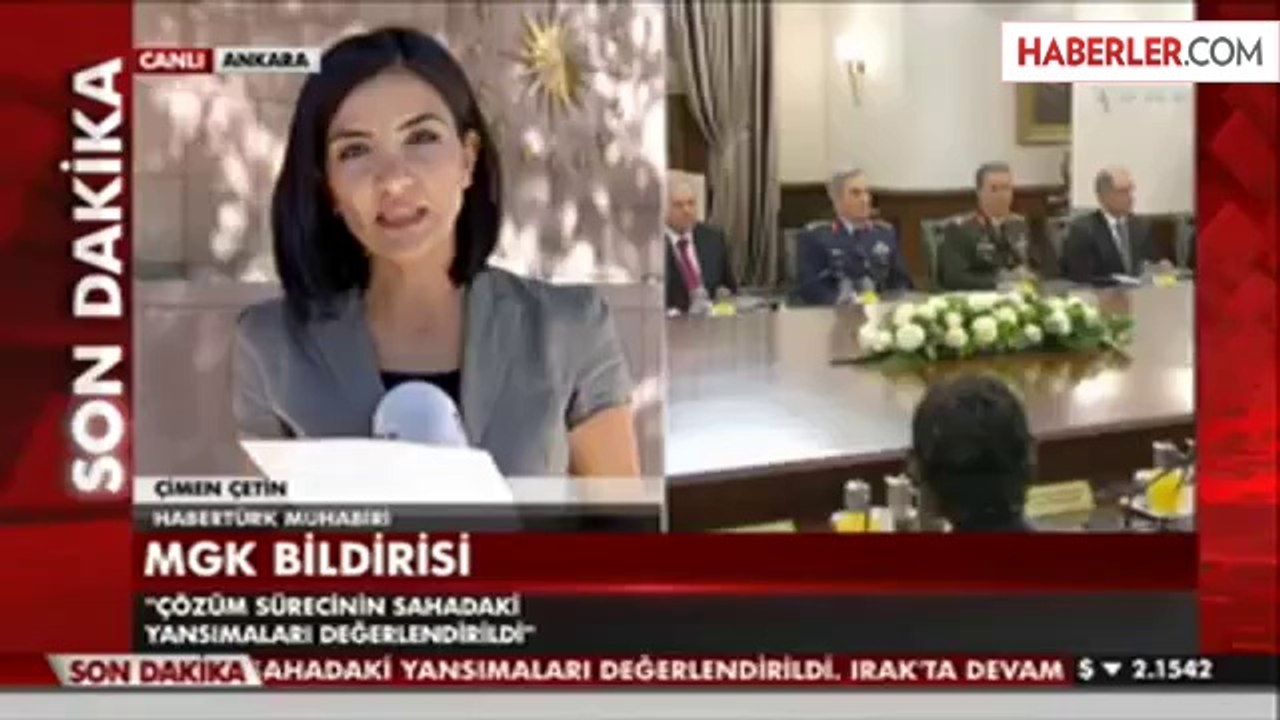 Milli Güvenlik Kurulu Toplantısı Sona Erdi
