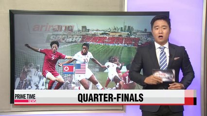 North Korea faces U.S. in quarter-finals of women's U-20