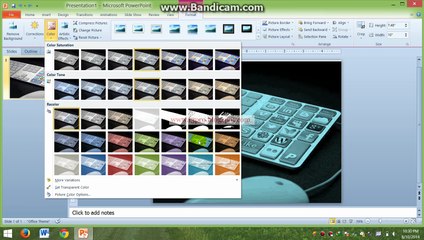 Leacture # 11 (Format Ribbon) MS Power Point Urdu Video Tutorial