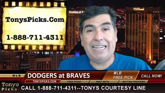 MLB Odds Atlanta Braves vs. LA Dodgers Pick Prediction Preview 8-13-2014