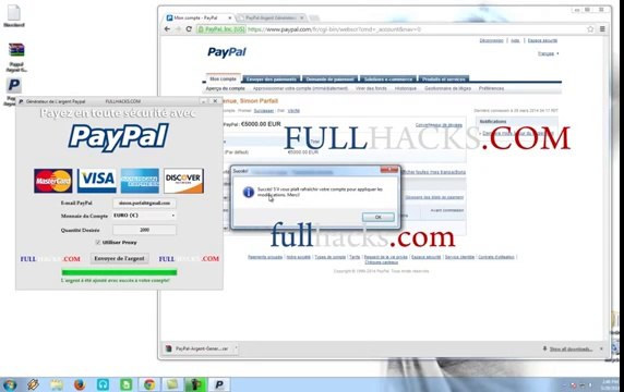 Comment obtenir illimité l'argent dans Paypal - Paypal Argent Générateur (2014)