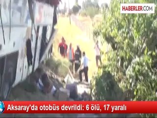 Aksaray'da Otobüs Devrildi: 7 Ölü, 41 Yaralı (5)
