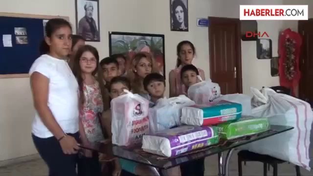 Hakkarili Miniklerden Anlamlı Yardım