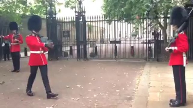 La Relève de la Garde à Londres