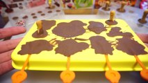 アンパンマンのチョコレートを作ってみた　anpanman chocolate