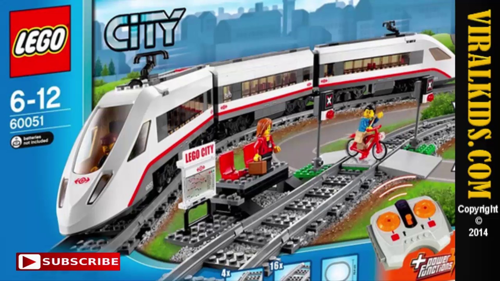 LEGO City - High-speed Passenger Train (60051) - Review - video Dailymotion