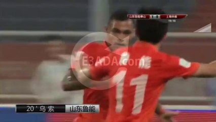 Shandong Luneng	4-0	Shanghai Shenxin بتاريخ 13/08/2014 - 12:30