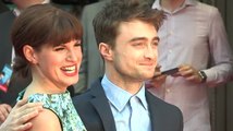Daniel Radcliffe Looks Dapper At the What If Premiere Until He Gets A Touch Up From Mum