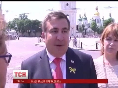 Михаил Саакашвили в Киеве 07.06.2014