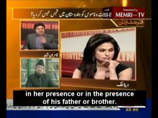MUFTI VS VEENA MALIK hahahahaha