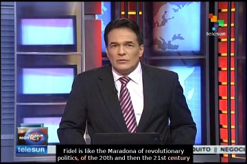 President Nicolas Maduro sends birthday greetings to Fidel Castro