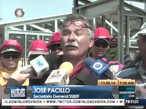 Trabajadores paralizan construcción de base de Misiones en Falcón