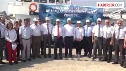 Denizlerdeki terk edilmiş ağlar temizlenecek -