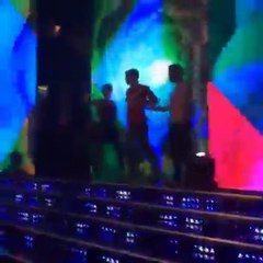 Pedro en el ensayo del ritmo Libre 1 (flashmob)