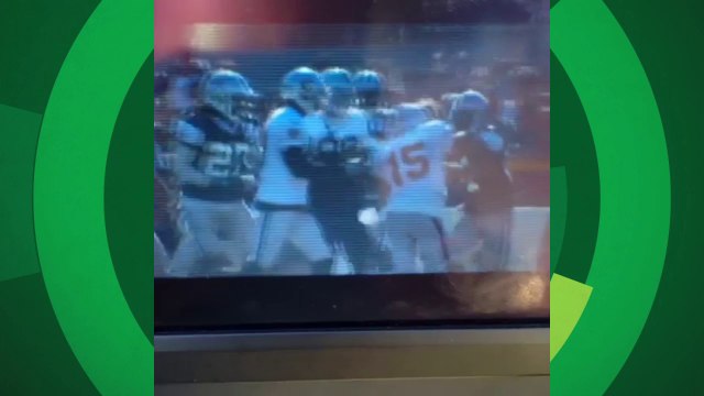 Veja confusão em jogo de Futebol Americano