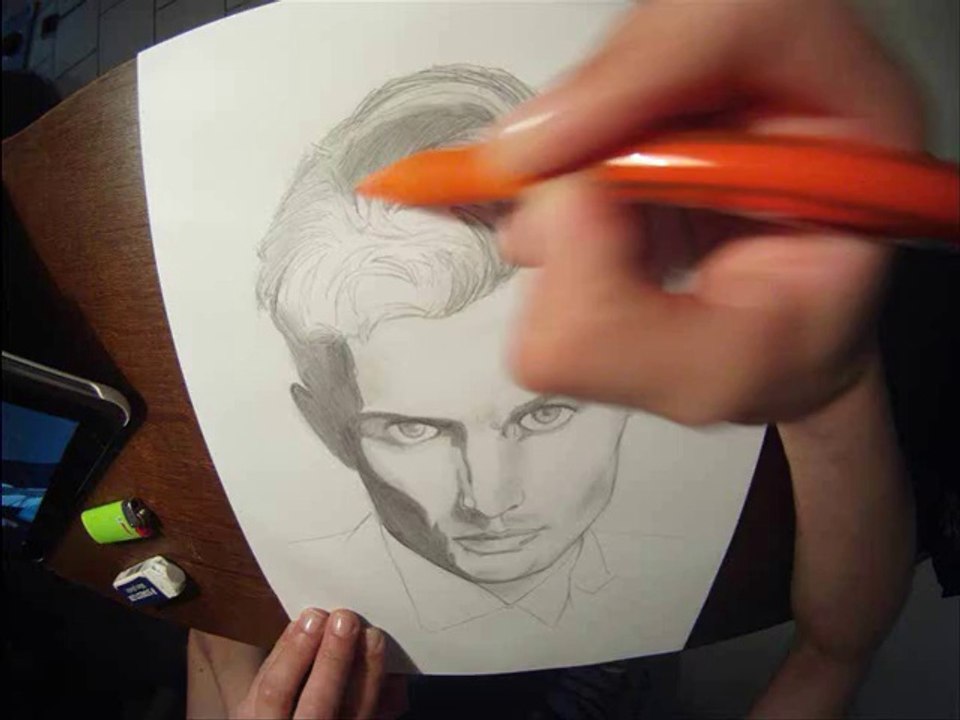 En Noir Et Grey - Portrait Jamie Dornan
