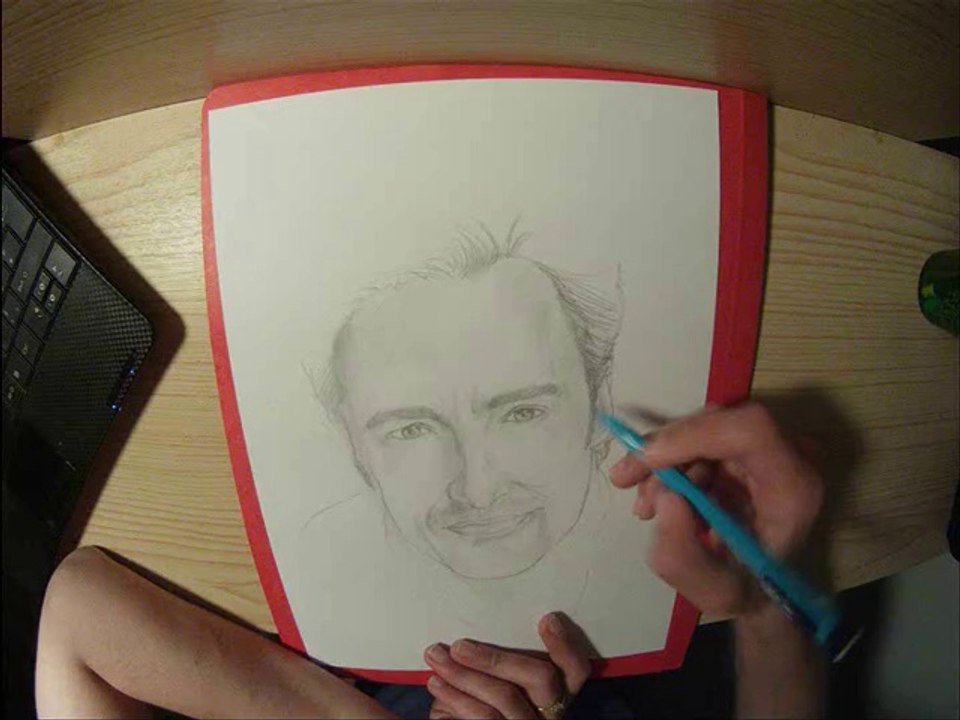 En Noir Et Gris - Portrait Hugh Jackman