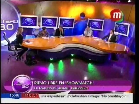 Adabel Guerrero analizó el ritmo libre en Showmatch