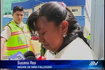 Historia de niño que falleció en sismo Quito