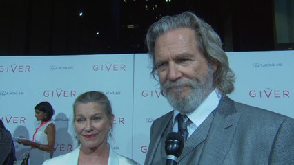 Jeff Bridges At 'Giver' Premiere Talks About His 18 Year Journey