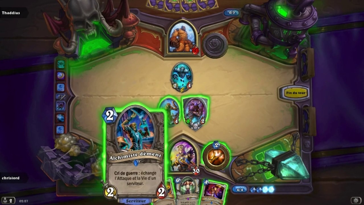 Hearthstone : Defis de classe Guerrier et Prêtre [Demonstration] par Chrisiord