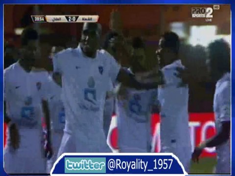 هدف #الهلال الثاني على الشعله عن طريق ياسر القحطاني || #دوري_عبداللطيف_جميل 2014