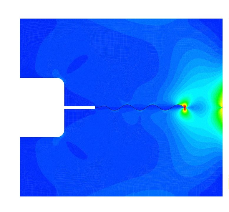 Von Mises stress for experiment 001
