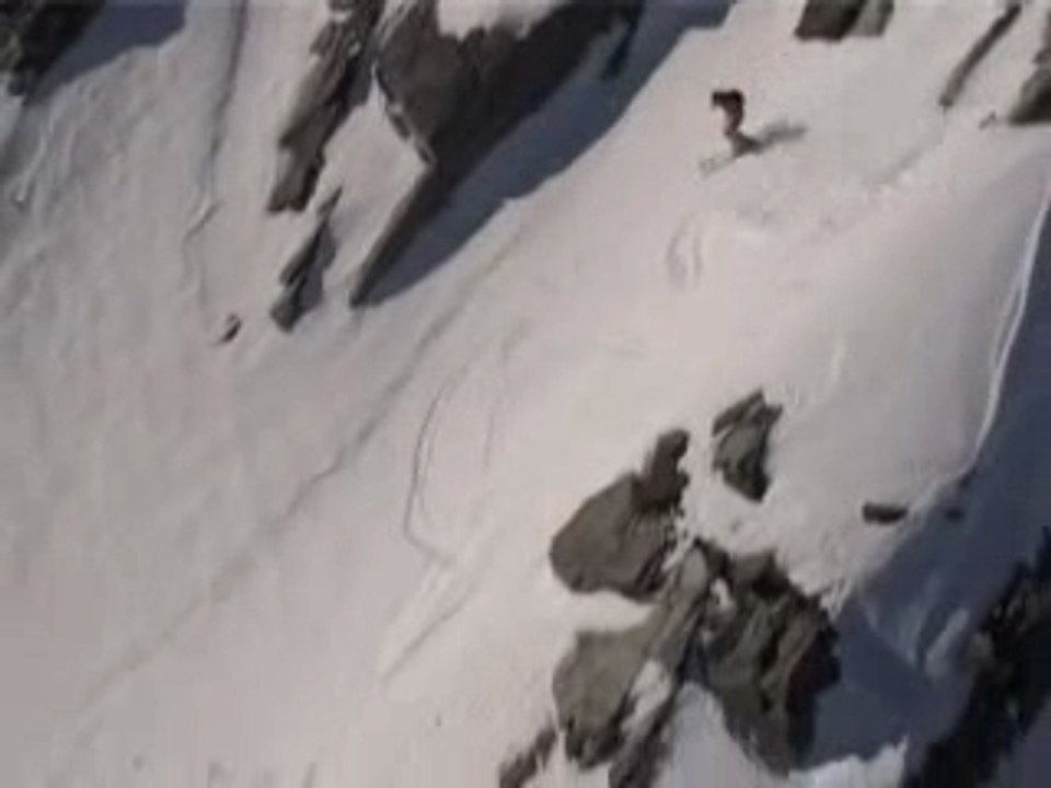 Chute de ski