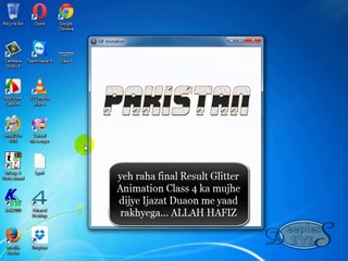 Glitter Animation Class 4