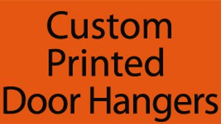 Door Hanger Printing in Asheville, North Carolina from Highridge Graphics