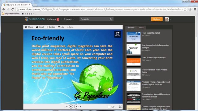 Flip PDF magazine en ligne publication sans papier solution pour les publications imprimées traditionnelles.