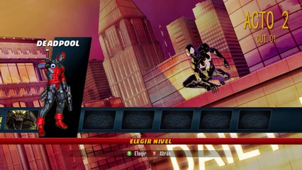 Spiderman Shattered Dimensions Sub. Español Acto.2 Cut.01 - DEADPOOL