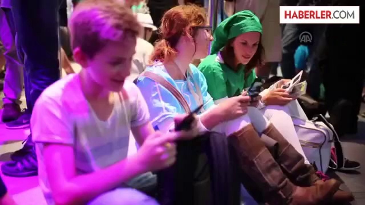 Gamescom 2014 interaktif oyun ve eğlence fuarı...