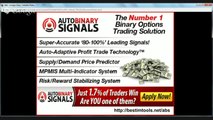 Auto Binary Signals Review  Cheap Auto Binary Signals Software  Binary Trade Options
