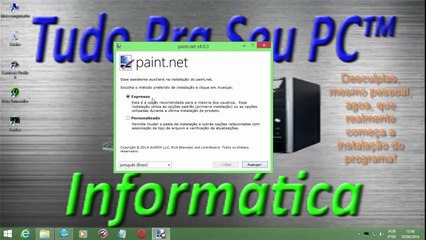 DICA - Instalando o Paint.NET, uma boa alternativa de editor de Imagens